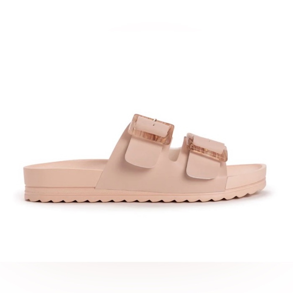 Muk Luks Grand Cayman Slip-On Sandals, Slip-On Shoes, Slides, Blush Sz 8 🎉HP🎉 - Picture 3 of 16